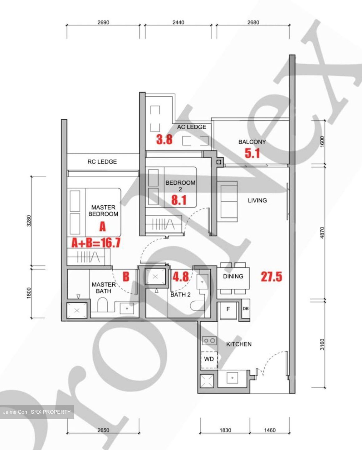 Hillock Green (D26), Apartment #636881471